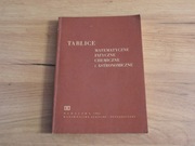 Tablice matematyczne fizyczne chemiczne i astronomiczne
