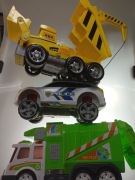 Dickie Toys Policja Holownik Śmieciarka Duze