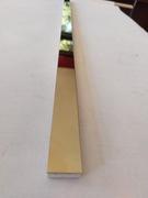 Listwa stalowa złota mirror 1,5x90cm