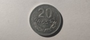 Polska 20 gr groszy, 1978 r. (L66)