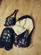 Śpiworek ocieplacz na sanki do wózka spacerowki