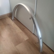 Błotnik tylny 28'' SKS srebry nowy