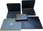 laptopy 2xHP mini + Dell latitude + chromebook +tablet