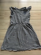 Sukienka w paski 122/128 H&M