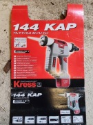 Akumulatorowy pistolet do masy silikonowej KRESS 144 KAP