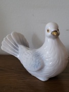 Porcelanowa figurka, gołąbek, vintage