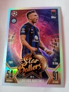 Topps match attax 2024 star ballers LAUTARO MARTINEZ BB 14 INTER 