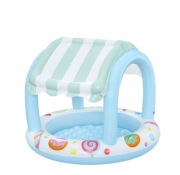 Dmuchany basen ogrodowy z daszkiem