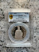 10 zł 1997 Batory półpostać PCGS PR68