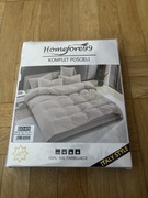 Zestaw pościeli 200X220 beż 3 elementy