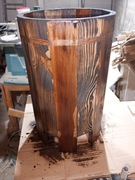 Donica 27 cm średnicy 49 cm wysokości