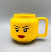 Ceramiczny Kubek z Motywem Głowy Ludzika LEGO 250 ml – Stylowy