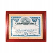 Uniwersalna drewniana witryna, ramka prezentacyjna z szybą