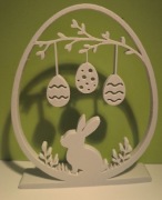 Zajączek ozdoba wielkanocna 3d 