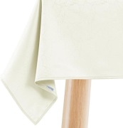 Filumi Obrus 120x200 cm Kremowy Wodoodporny – Wzór Marmurowy