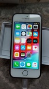 Iphone 5s Silver 16GB z etui, ekran idealny