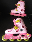 Rolki dziecięce rozmiar regulowany Od 32 do 34