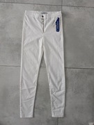 spodnie rurki na lato, dżinsy skinny z wysokim stanem, high waist