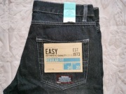Easy Jeans, rozm. 34/29, pas 84, czarne, Nowe