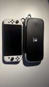 Nintendo Switch OLED zestaw + etui + karta pamięci 256GB