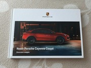 2020 Porsche Cayenne COUPE z TURBO Prospekt POLSKI 100 stron twarda okładka