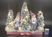 Stroik z narciarzami 