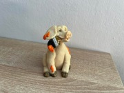 Figurka kolekcjonerska - świnka malarz dekorator | dekoracja z 1995 r.