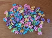 Mini klocki puzzle plastikowe 119 elementów 