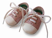 BUNNIES Skórzane buciki NIECHODKI dla dziewczynki rozm. 18