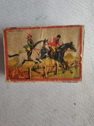 Zapałki kolekcjonerskie skok jeźdźców . Lata 50 - te. 