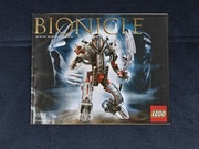 Oryginalna papierowa instrukcja LEGO 8593 Makuta