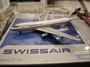 Boeing B 747-200 SWISSAIR Herpa 1:500