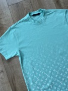 T-shirt Louis Vuitton Monogram Gradient S 36 błękitny
