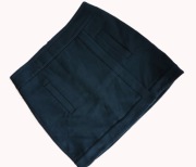 Zara Basic czarna, krótka spódniczka o linii A, mini, rozmiar L, 40