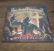 BLOODBOUND - Unhy Cross Yellow/Black Marbled Ltd.300 LP Vinyl