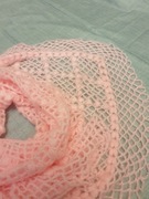 CHUSTA RĘCZNIE ROBIONA NA SZYDEŁKU