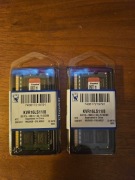 Pamięci Kingston KVR16LS11/8 (8GB PC3L - 12800 CL11 204/ SODIMM) x 2 (16GB)