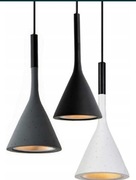 Lampa Wisząca Vecys E27 Sufitowa Czarna Loftowa Loft Lej Funnel