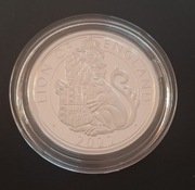 Lion of England Tudor Beasts 2oz Proof bestie Tudorów 