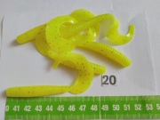 Gumy twister 8 cm.- zestaw 5 szt.  