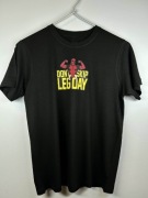 Koszulka - Don't skip leg day T-shirt Gym Deadpool Workout (Rozmiar S)