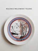 Ręcznie malowany obraz Hilkka 1991 