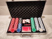Zestaw do pokera w aluminiowej walizce 