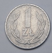 Moneta 1złoty - 1972 rok
