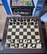 Zestaw gier drewnianych 10w1 (szachy/warcaby/tryktrak itd.)