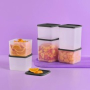 Zestaw Cubik ( 2 x 650 ml + 2x 1l + 2 x 1,8 l)Tupperware