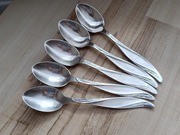 POSREBRZANE ŁYŻECZKI DO HERBATY HEFRA FRAGET WZÓR AMERYKAŃSKI