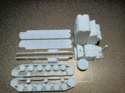 KV-1 1:72 wydruk 3D