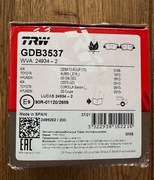 TRW Klocki hamulcowe tył kpl. GDB3537