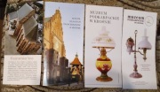 KROSNO folder 2 x MUZEUM PODKARPACKIE lampy + FARA + KLASZTOR